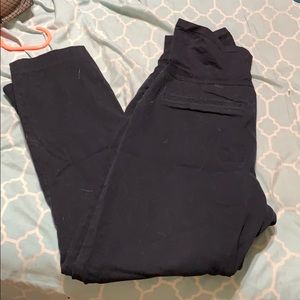 Black maternity pixie pants